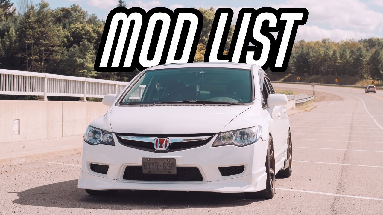 MOD LIST on my FD2 Inspired Honda Civic Si (FA5) (2006-2011)