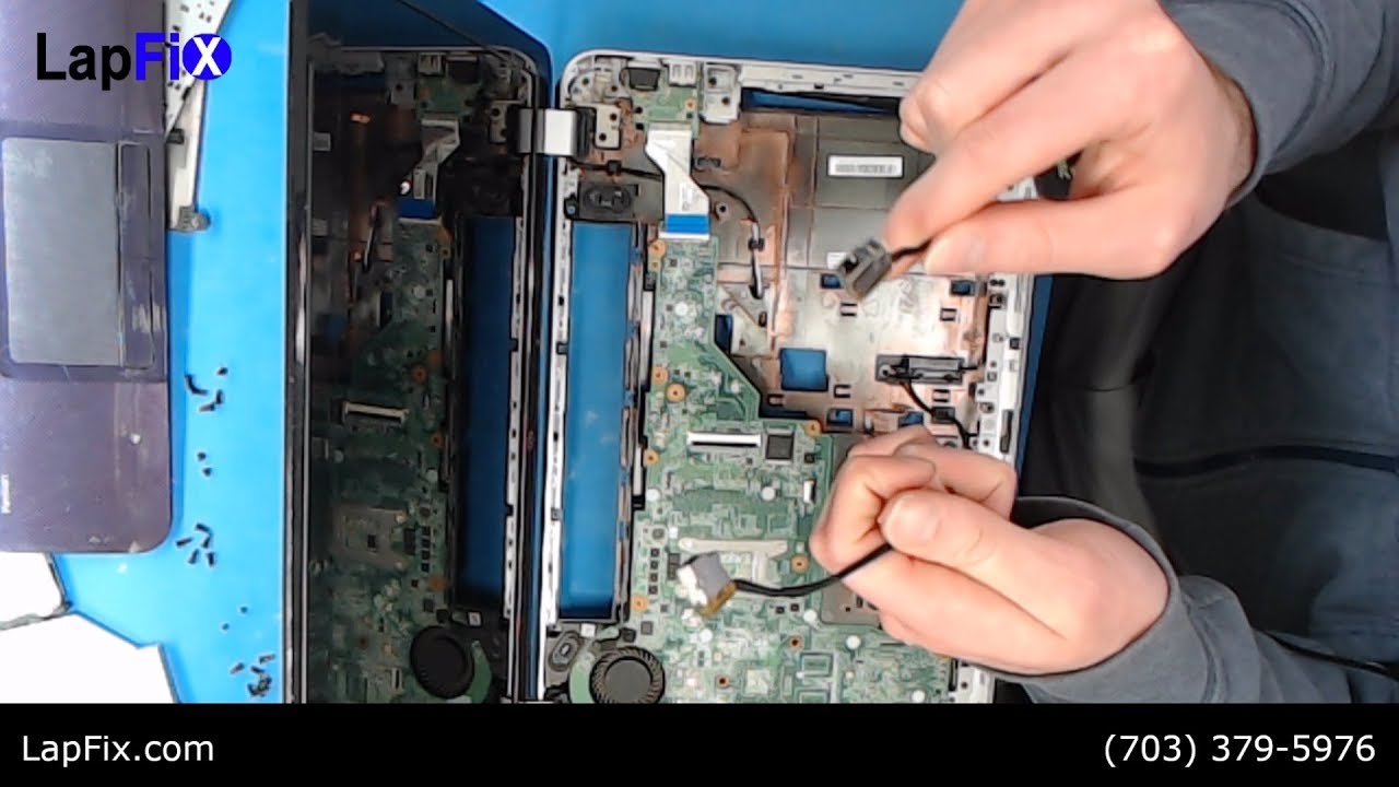 How to Fix a Dead HP Laptop - Power DC JACK Repair | LapFix