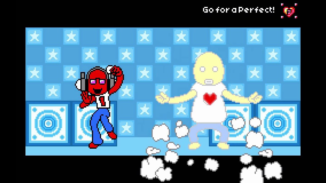 [Rhythm Tengoku] - Rap Men (Perfect) (English) (HQ)