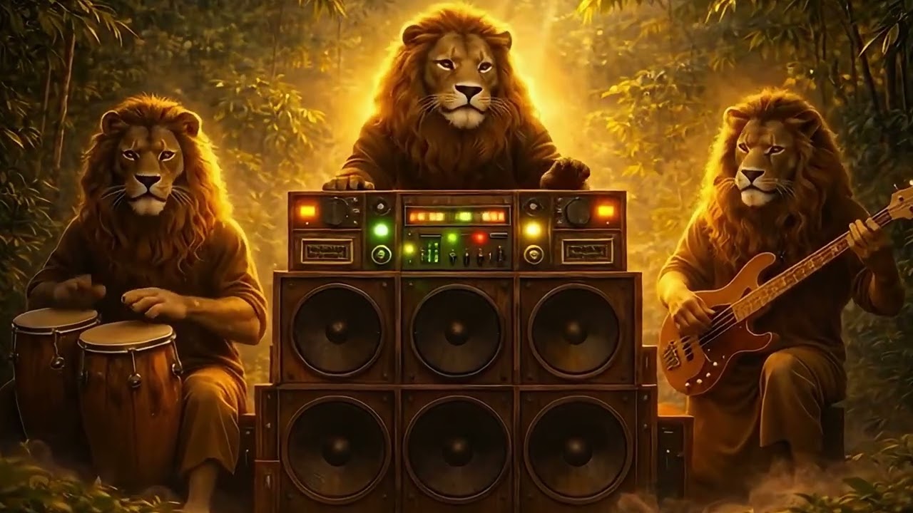 Conquering Lion Sound System 🦁 | Deep Roots Reggae Mix 🌿 Jungle Dub Session (1 Hour)