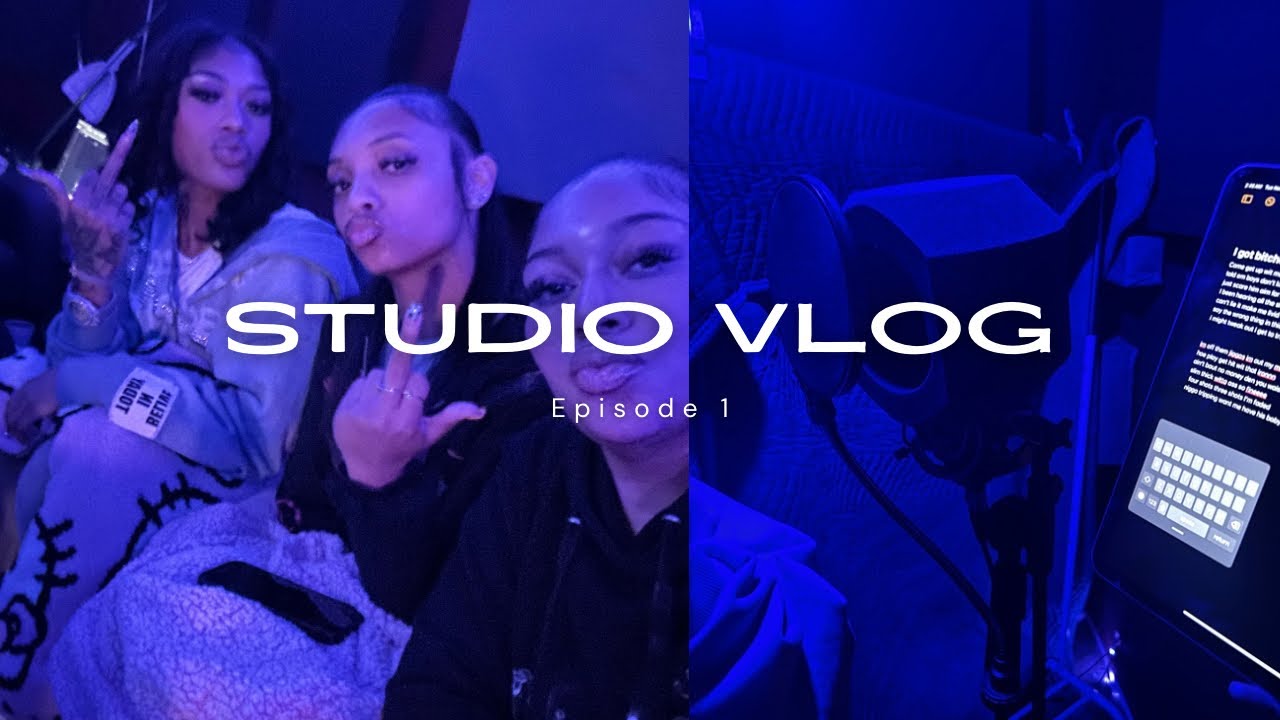 STUDIO VLOG | Ep. 1 | Carenavonchae + AJ | Tune in ʚїɞ