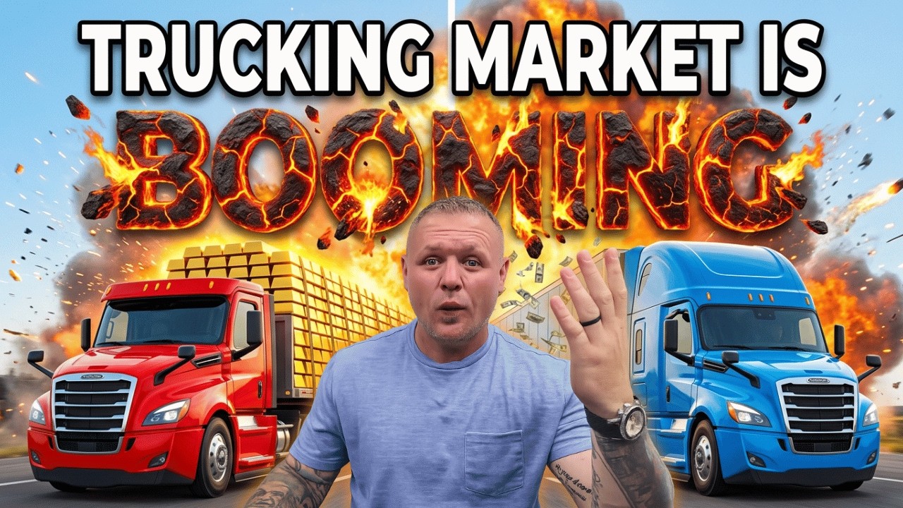 These Hot Lanes Are Printing Money Right Now | Trucking Market Update