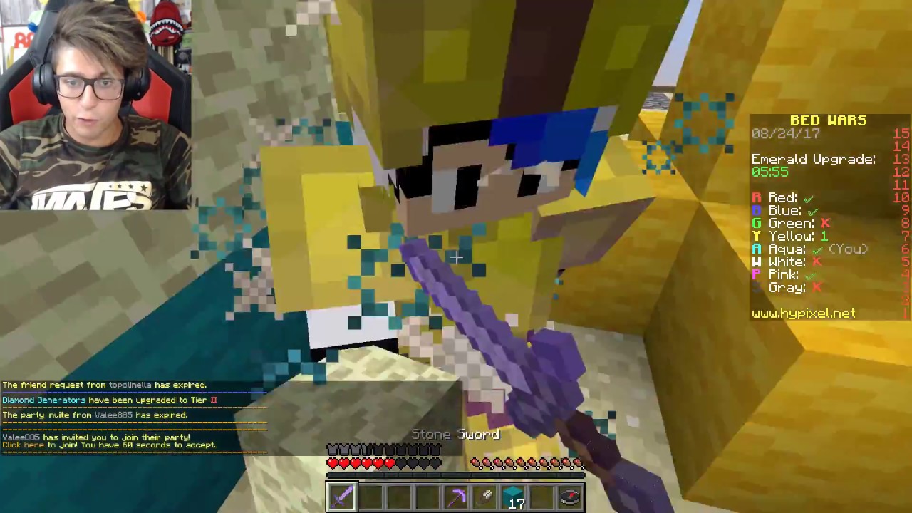 BEDWARS CHALLENGE: VINCERE SENZA USARE L'ORO!! CI PENSA ST3PNY!!
