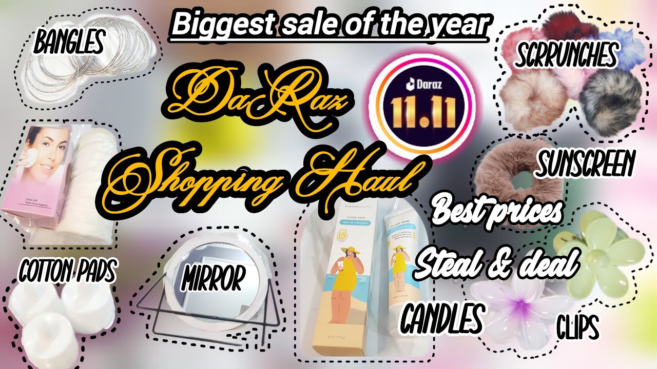 Daraz Shopping Haul: What I Bought This Month!
