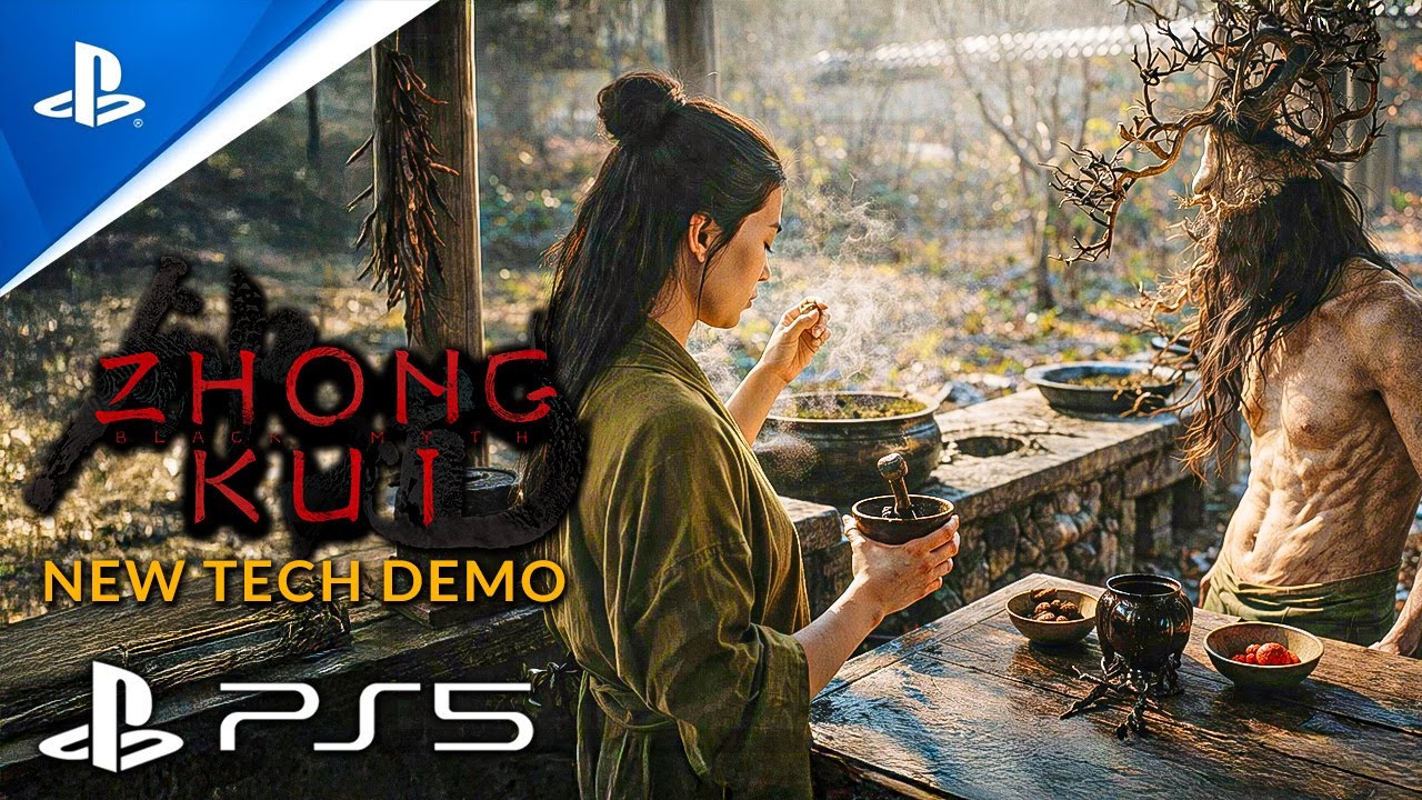 BLACK MYH ZHONG KUI New Tech Demo Reveal 12 Minutes 4K