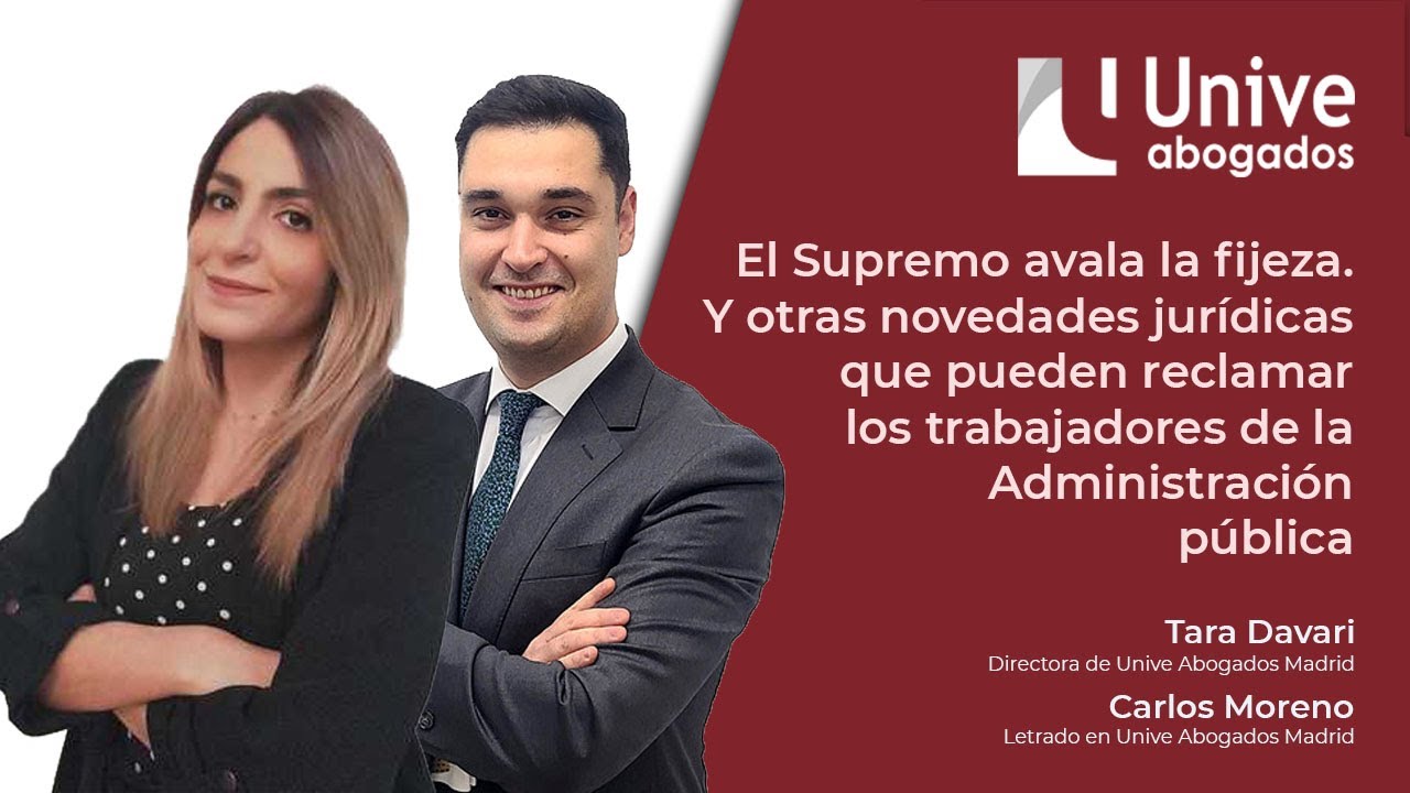Novedades jurídicas que pueden reclamar trabajadores de la Administración pública - Unive Abogados
