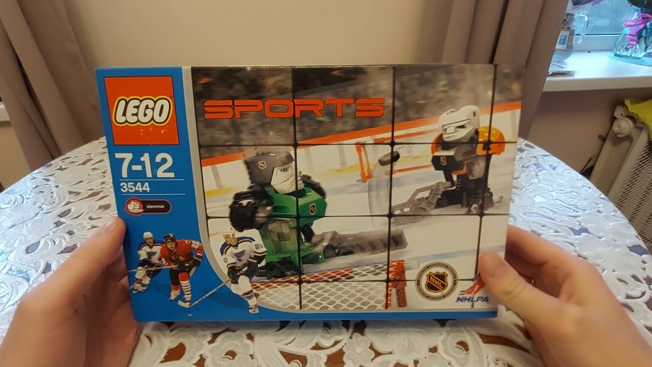 Lego Sports 3544 || Обзор и распаковка Лего Хоккеистов