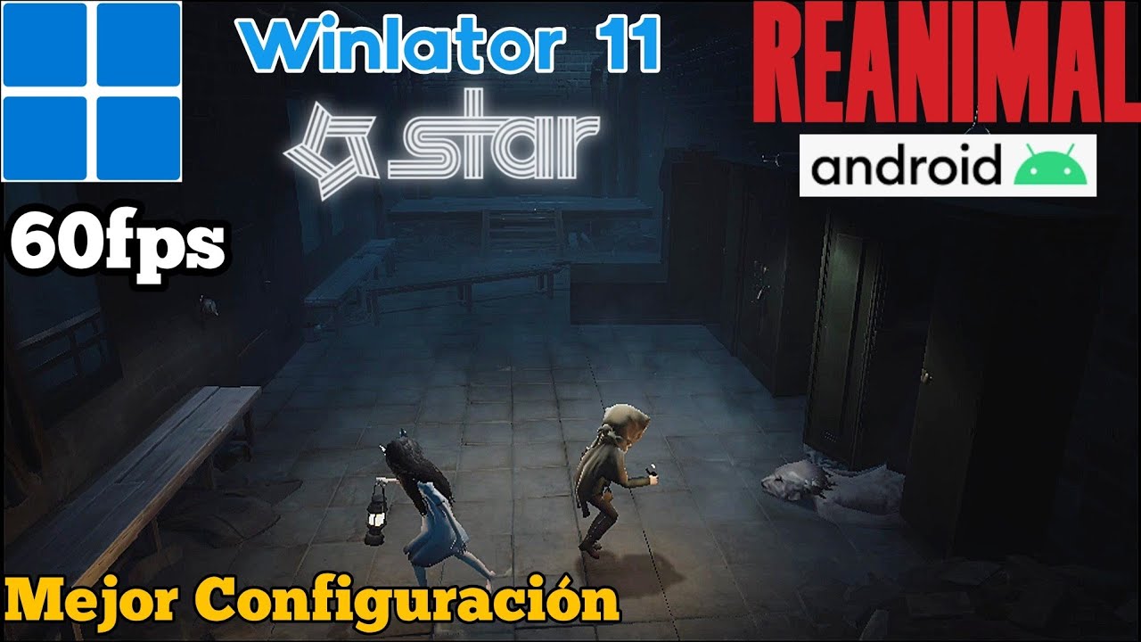 REANIMAL ANDROID Gameplay 60fps Winlator 11 Star NUEVO Emulador PC POCO RECURSOS Mejor Configuraci&oacute;n