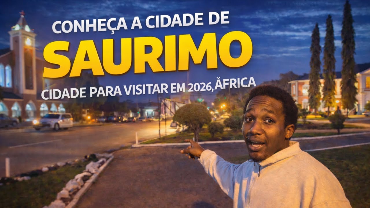 Saurimo | A  Cidade  Mais Bonita de Angola África  Para Visitar em 2026 | 4K