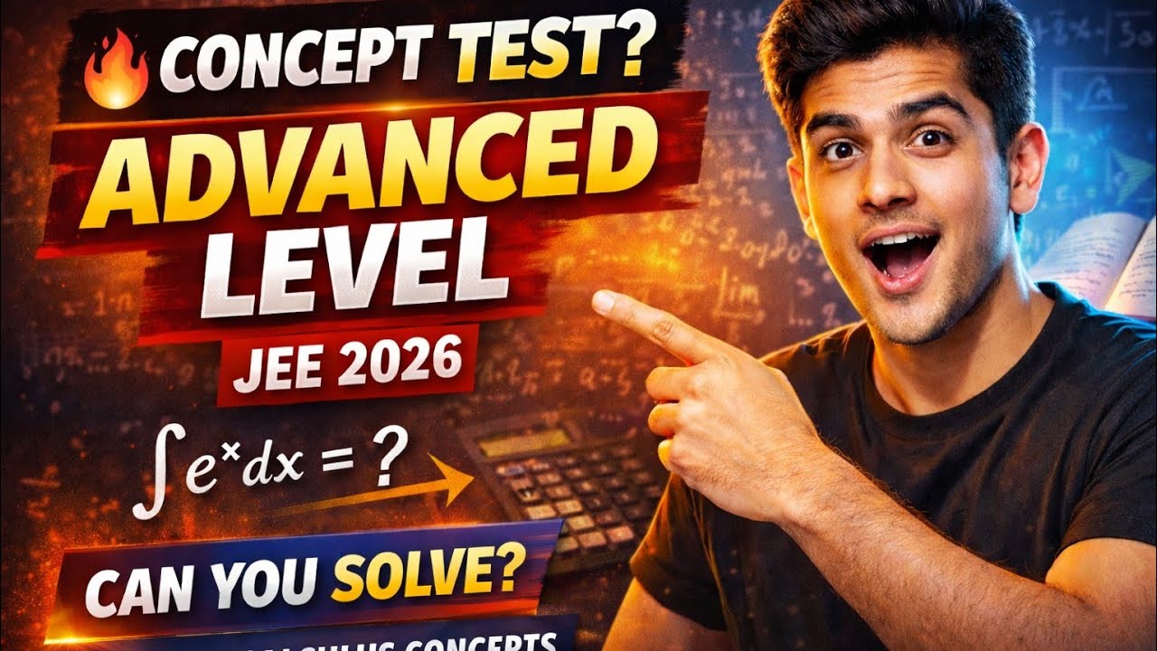 Conceptual Calculus Challenge 🔥| JEE ADVANCED 2026