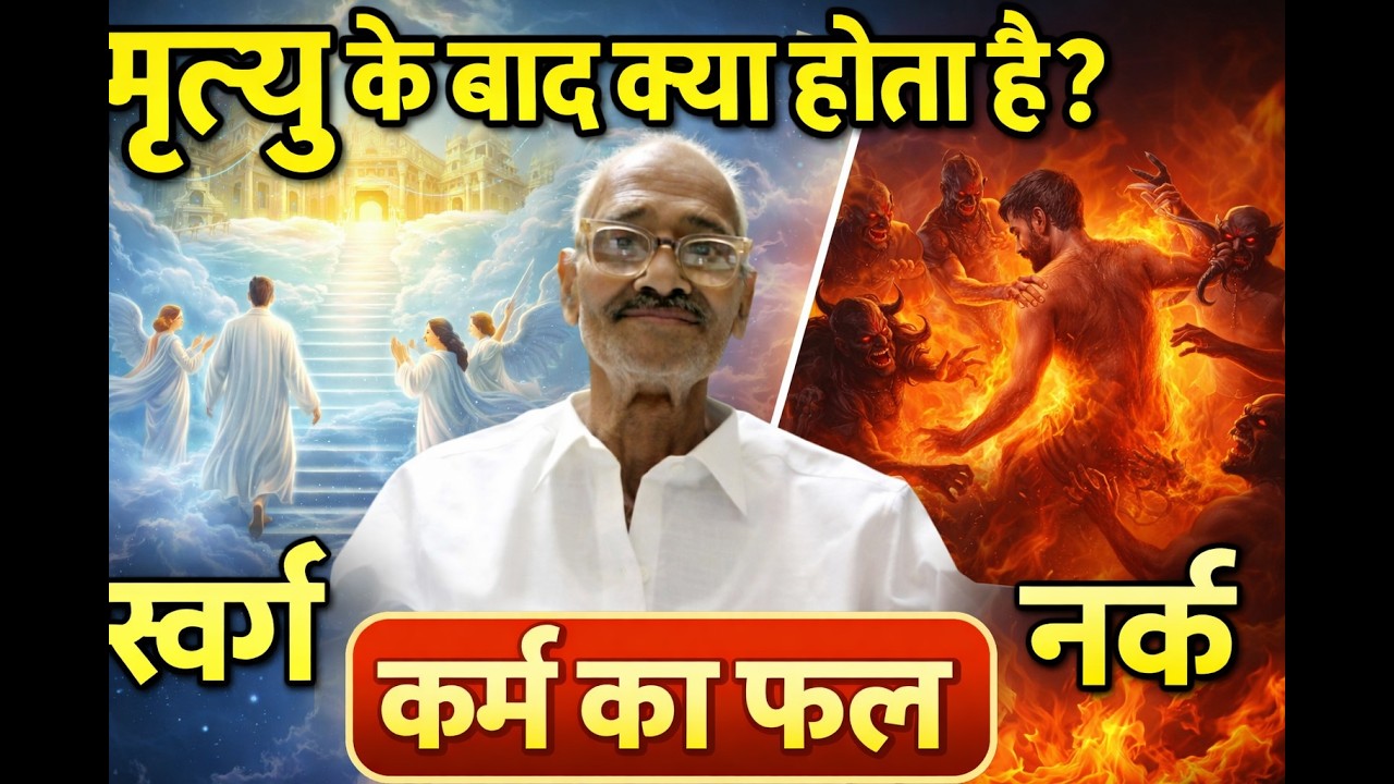 आपके #कर्म  कैसे तय करते हैं लोक और परलोक? गुरुदेव की वाणी #satsang | कर्म का फल | स्वर्ग या नर्क