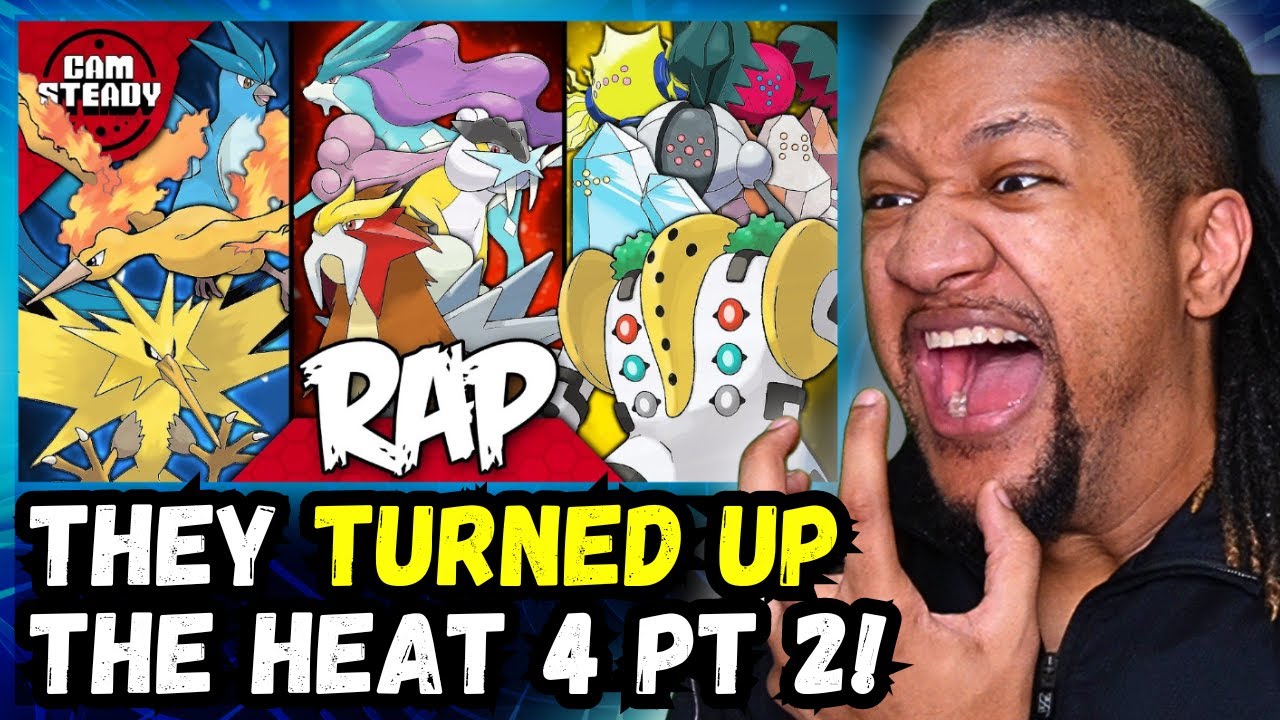 Реакция на Cam Steady — ЛЕГЕНДАРНЫЙ РЭП POKEMON CYPHER ЧАСТЬ 2