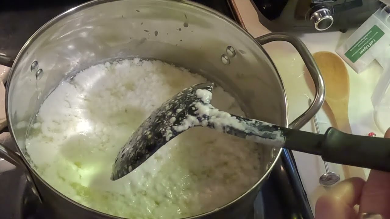 Homemade Mozzarella and Ricotta Cheese with Pasturized milk   4K