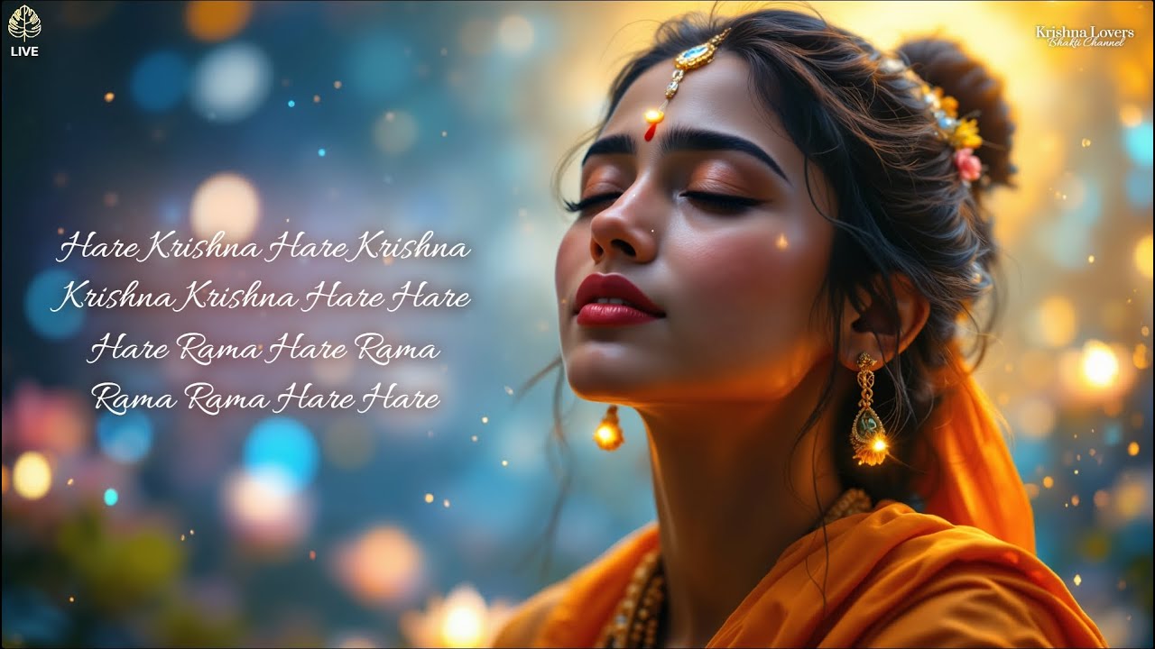 Maha Mantra (Angelic Ambient) – Chanting Krishna  108x - Nonstop Peaceful Hare Krishna Hare Rama