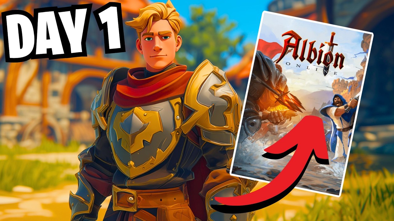 Я попробовал поиграть в Albion Online, будучи полным новичком, в 2026 году...