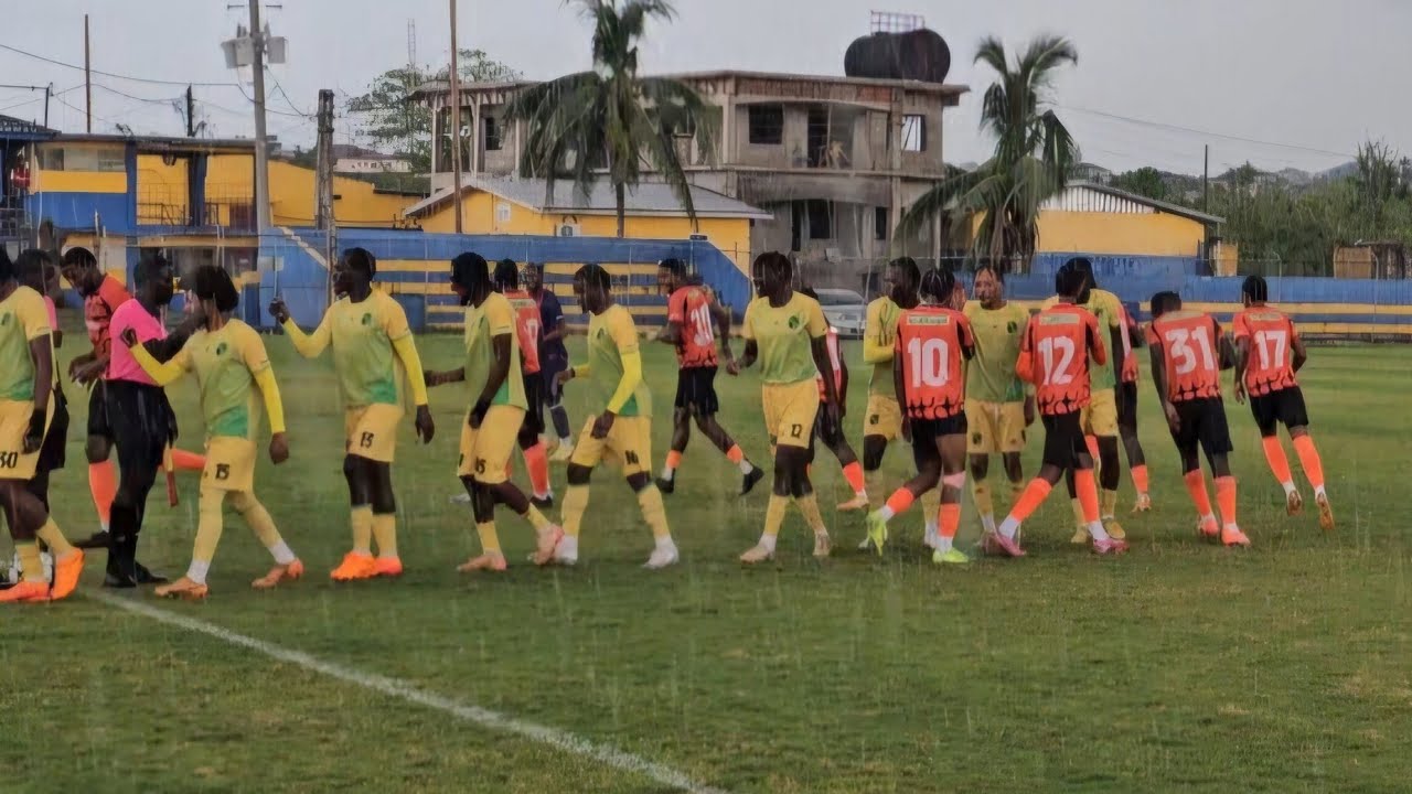 Treasure beach won by 4/2 over Tivoli garden fc injpl match at steths 
