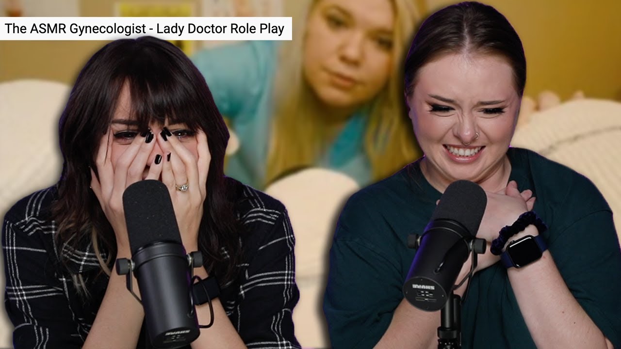 Reacting to the Weirdest ASMR! (feat. GibiASMR) | Sarah Schauer