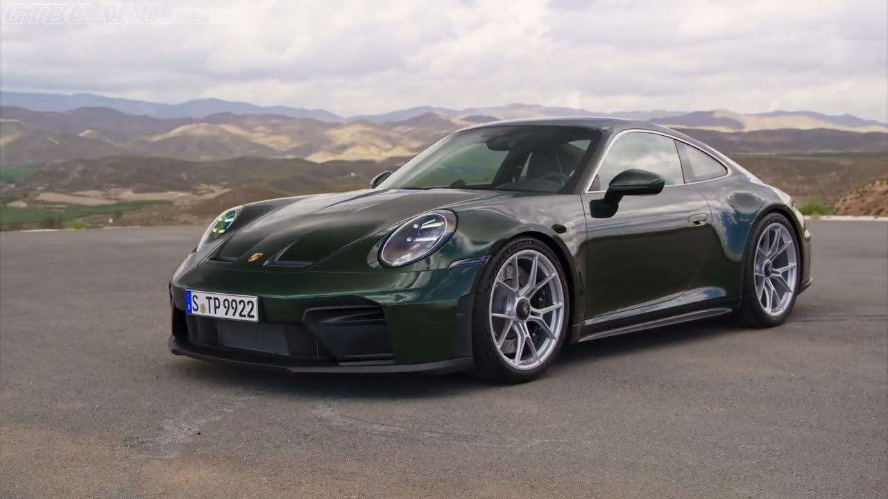 Porsche 911 GT3 with Touring Package 992 Mk II Oak Green Metallic Neo