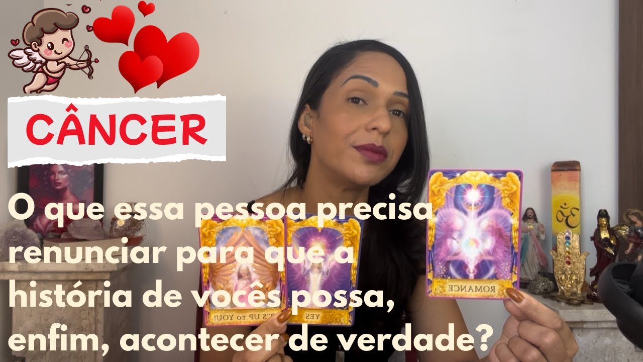 💖CÂNCER AMOR ♾️ O que essa pessoa precisa renunciar para que a história de vocês possa acontecer? 