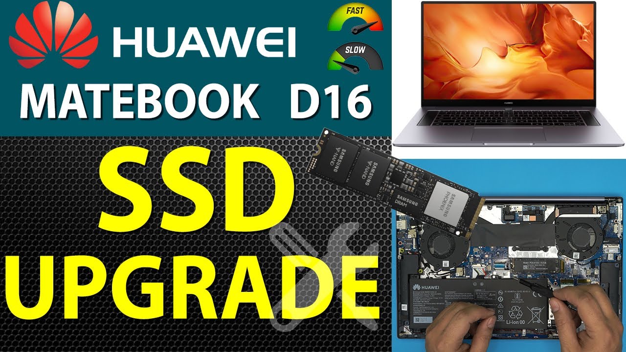 How to Upgrade Storage (SSD-M.2) for Huawei Matebook D16 AMD Hvy Wap9 Laptop | Step by Step💻