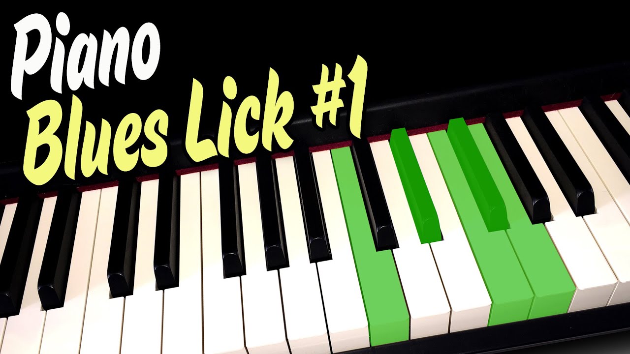 Piano Blues Licks / Boogie Licks #1 (for improv)