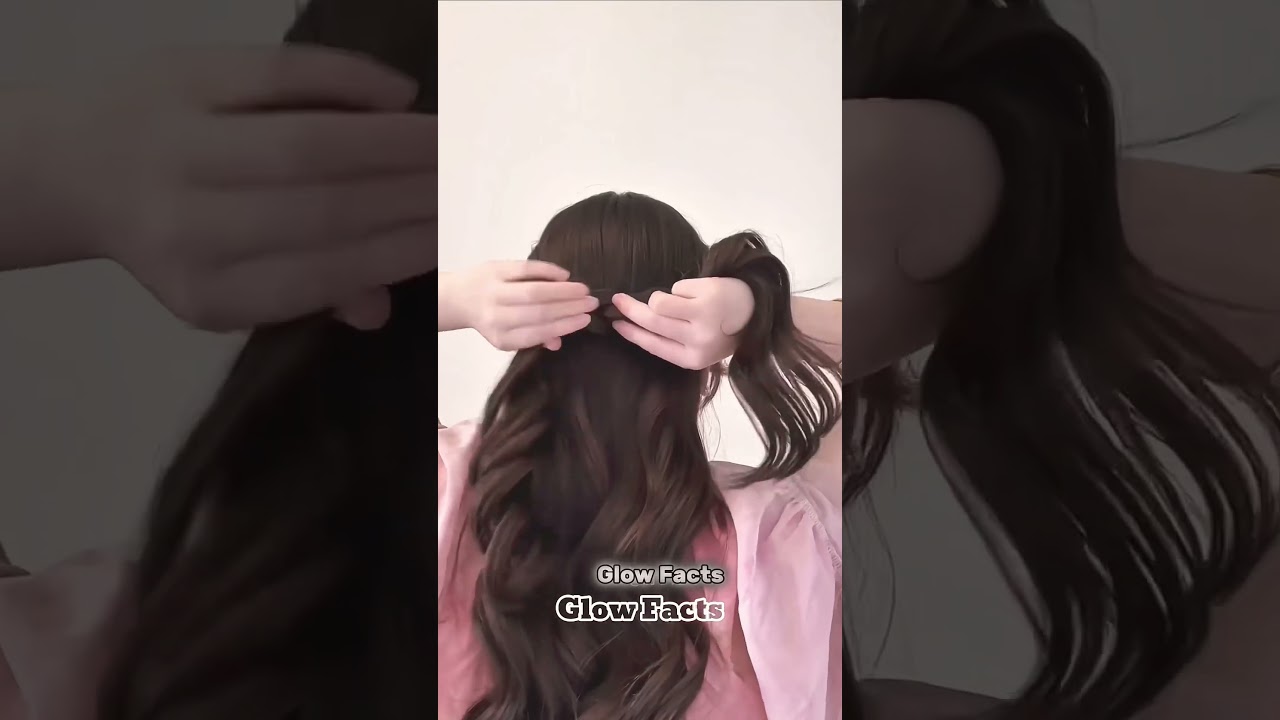How to Make Simple Hairstyle for Long Hair - Beautiful Half Up Style Step by Step #EasyHairstyles