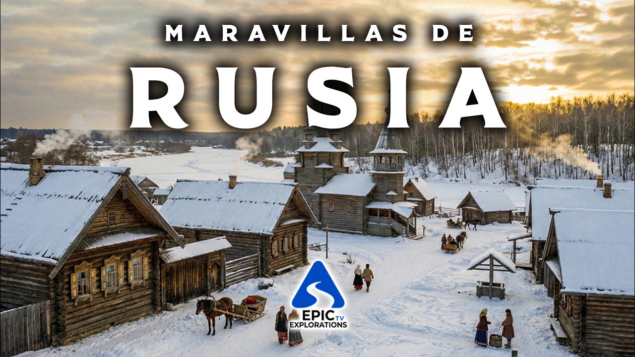 MARAVILLAS DE RUSIA | Del Báltico al Pacífico | Los Lugares más Hermosos de Rusia | Guía de Viaje 4K
