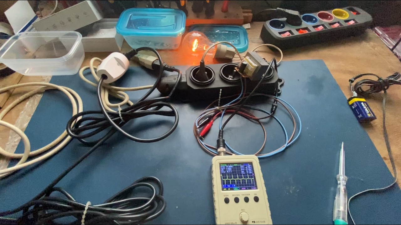 SSR soft start - test działania