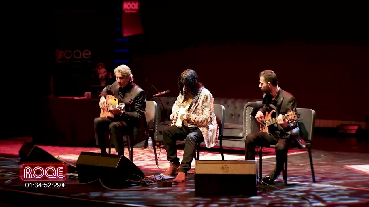 Babak Amini, Kaveh Yaghmaei, Ehsan Omidi - Roqe Live 5 - Oct 2, 2025 - FULL PERFORMANCE
