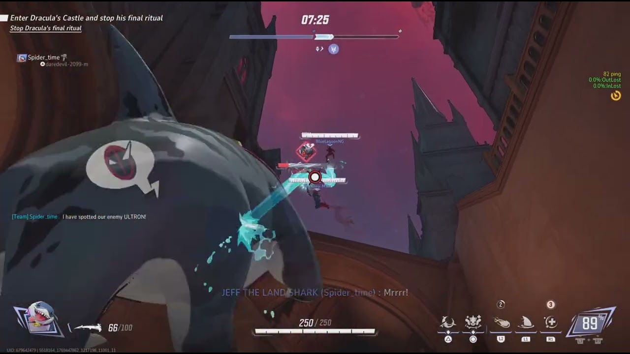 Testing edits example Marvel rivals gameplay