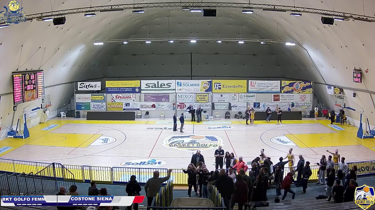BASKET GOLFO PIOMBINO - OLEIFICI SIENA