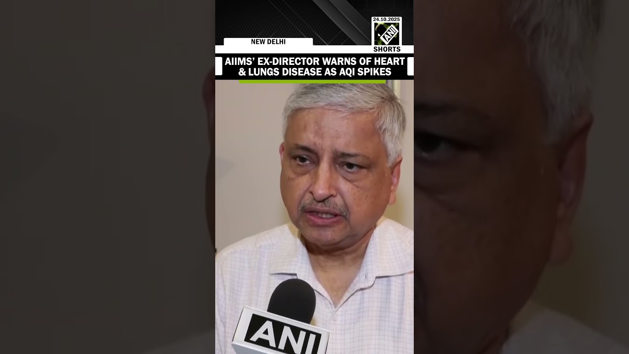 Former AIIMS Director Randeep Guleria warns of health risks as AQI spikes in Delhi