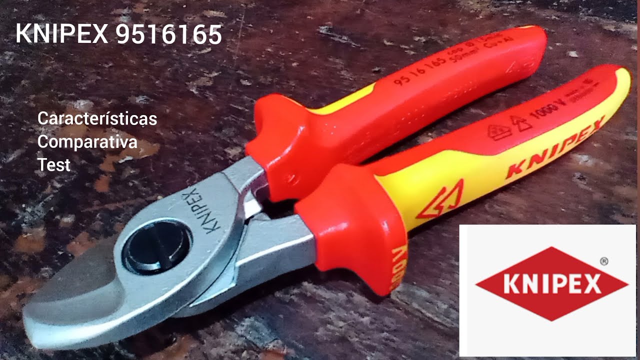 increíble Corta cable knipex 9516165
