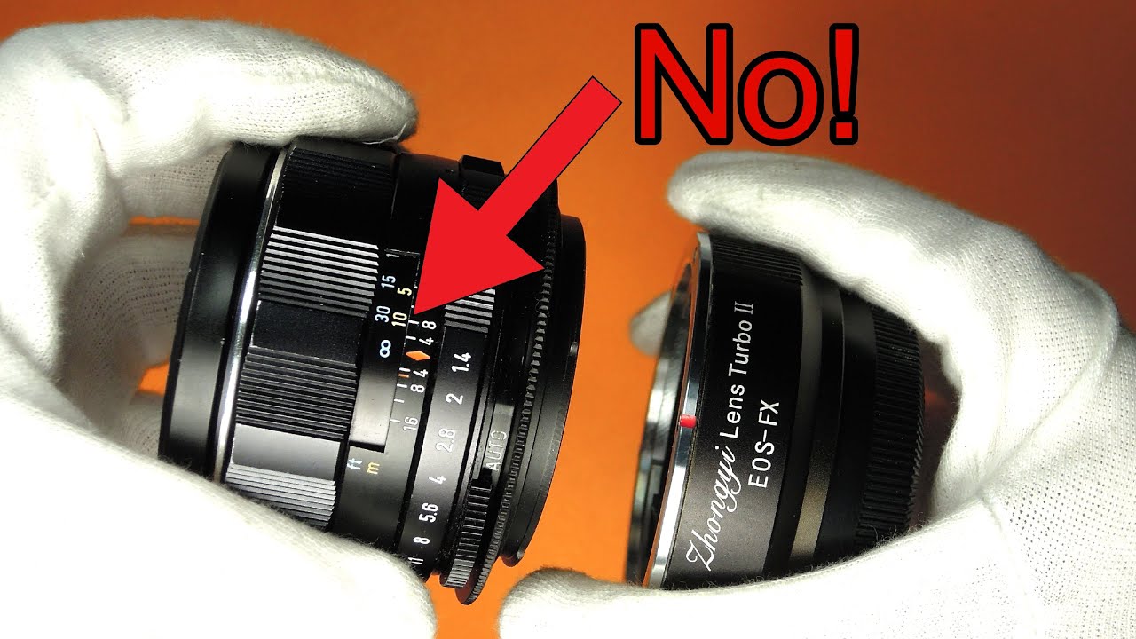 Quick Tip :  What to do when mounting a lens on a focal reducer for the first time.