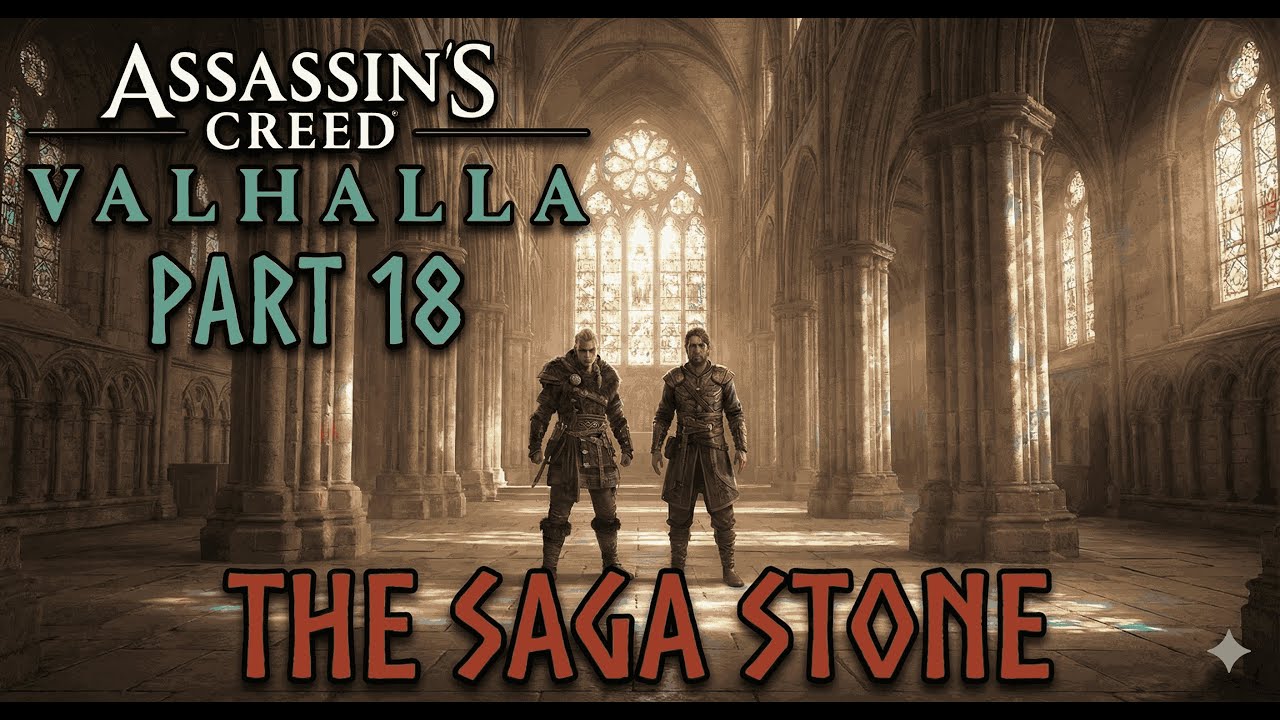Raid on St. Albanes: Rescuing Fulke & The Saga Stone - Assassin's Creed Valhalla Part 18
