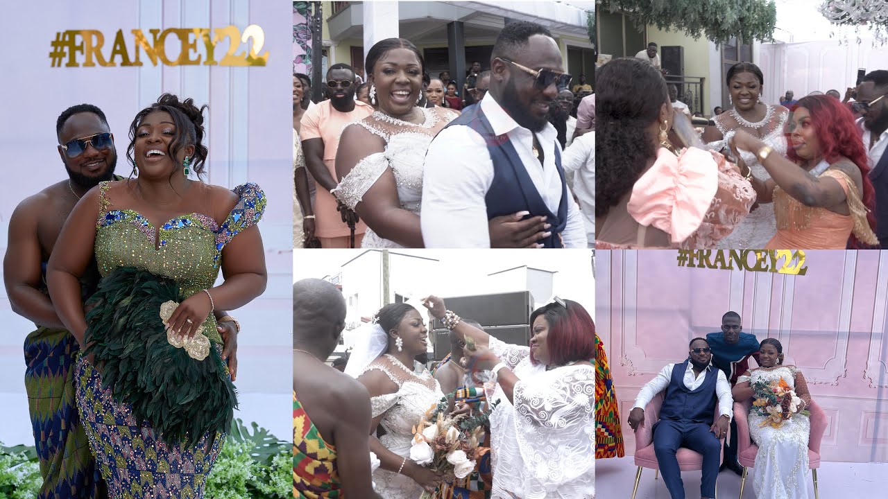 Tracey Boakye & Frank Ntiamoah’s White Wedding, Mercy Asiedu, Afia Schwa, Obaapa Christy Blow Cash