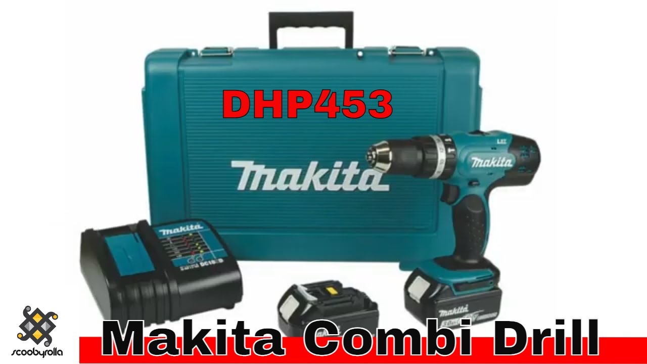 Makita LXT Combi Drill DHP453