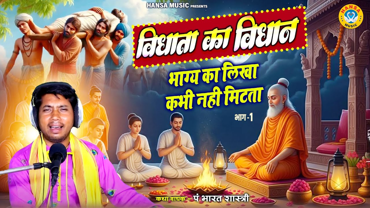 भाग्य का लिखा कभी नहीं मिटता | विधाता का विधान। Motivational Satya Story | Bharat Shastri |
