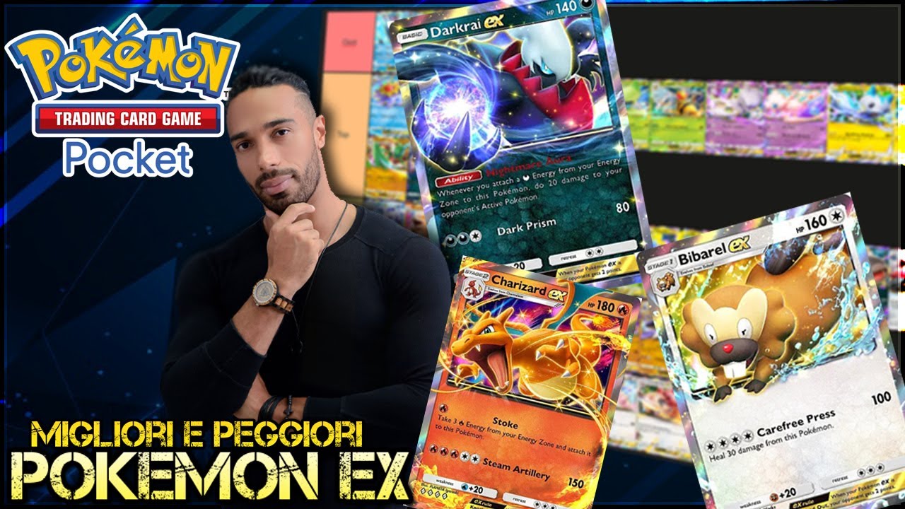 TIER LIST Completa Delle MIGLIORI e PEGGIORI CARTE EX!! - Pokémon TCG Pocket [ITA]
