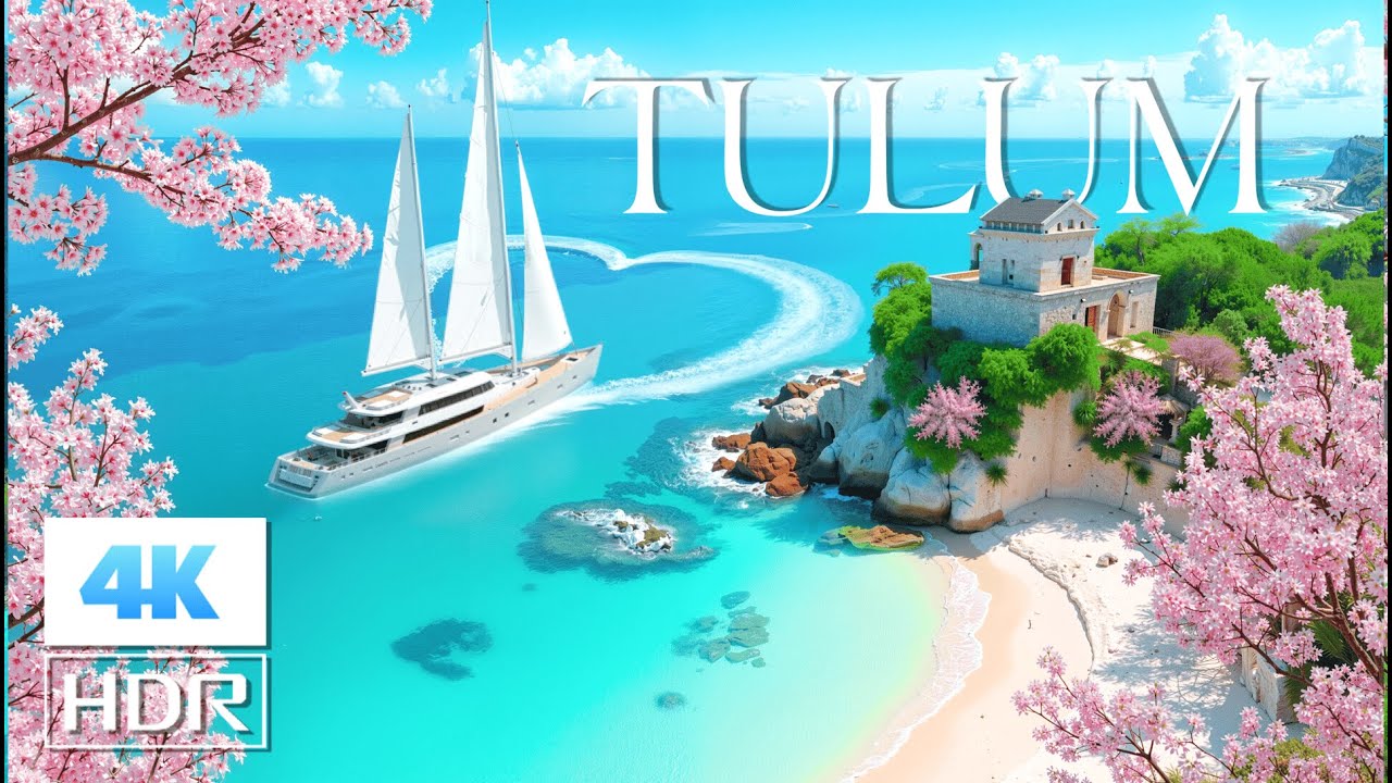 TULUM 4K TRAVEL FILM | Jungle Coast, Ancient Ruins & Caribbean Sea | Deep House Chill 2026
