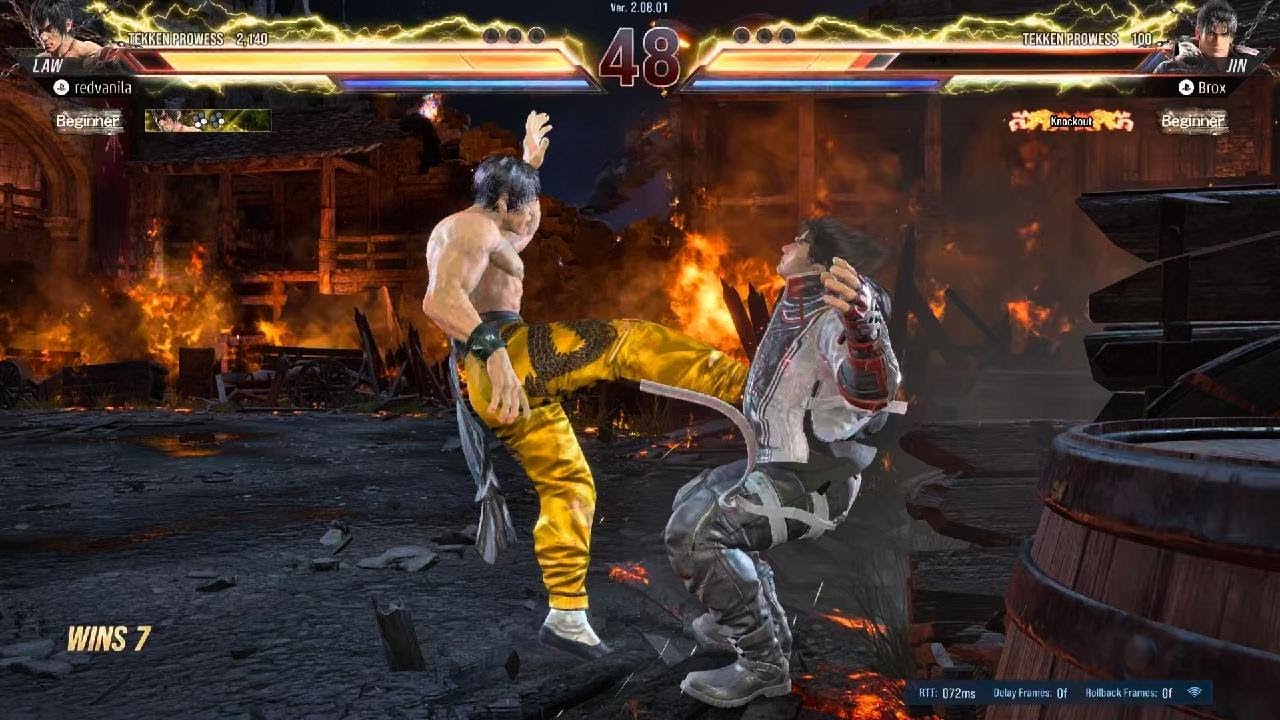 Law vs Jin Kazama