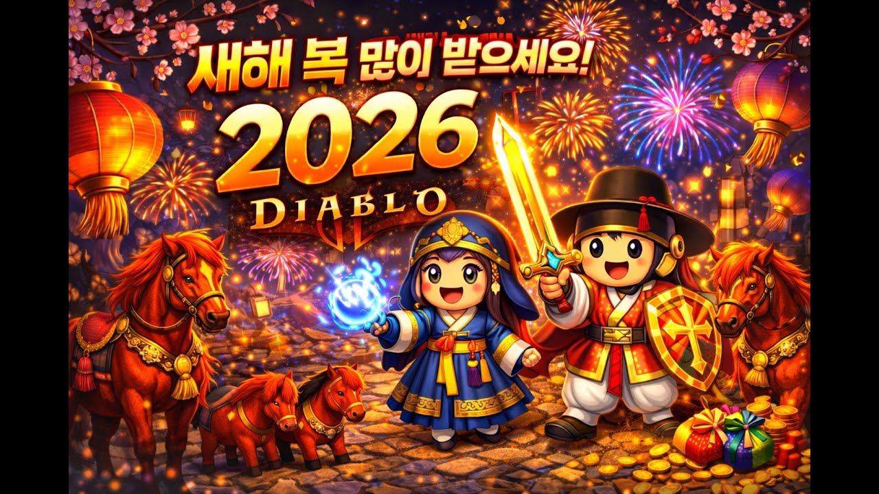 [디아블로4] 시즌11 평범한아재 성기사 새해 복 많이 받으세요 ~