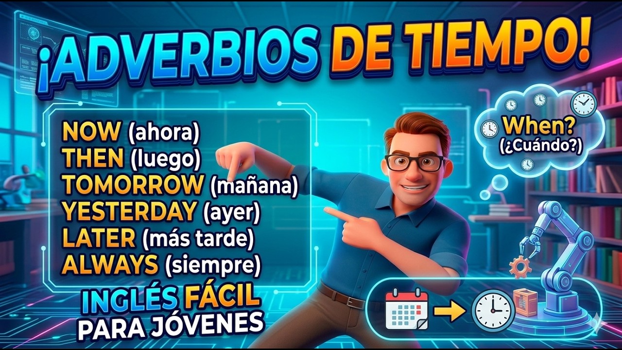 ¿Cuándo pasó? Domina los Adverbios de Tiempo en Inglés