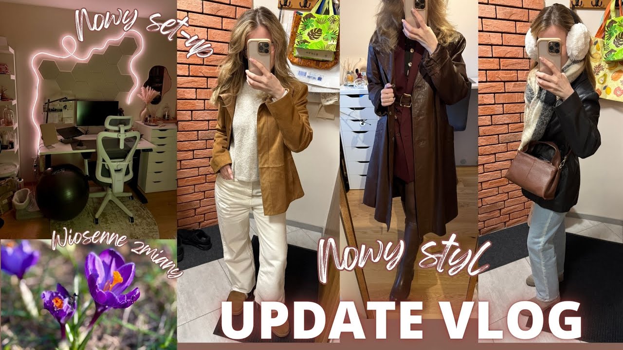 Update vlog | mały remont 🏠  zmiana stylu 👜  co będzie z moim YT?! 😳