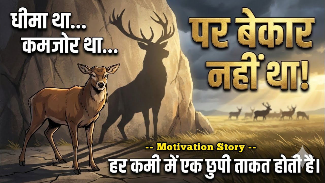 Stop Comparing Yourself! आपकी कमजोरी ही आपकी ताकत है 🚀🔥 #motivationalstory