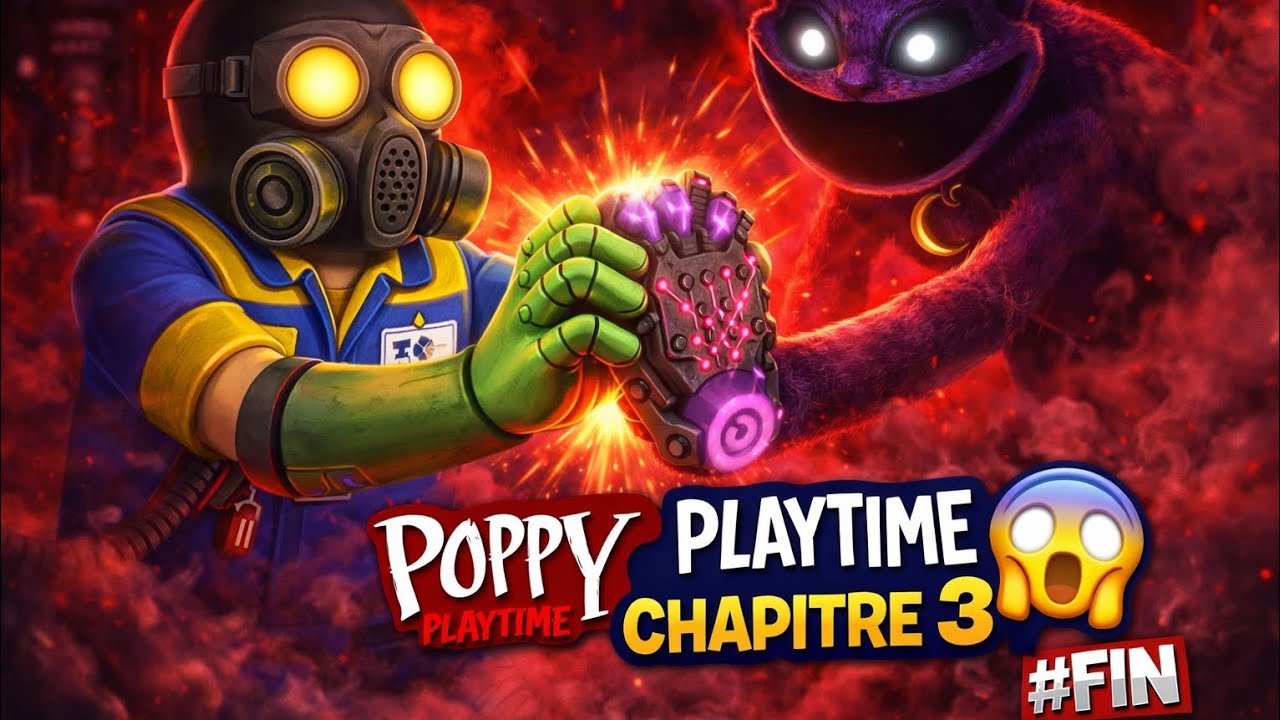 👉 AFFRONTEMENT FINAL CONTRE CATNAP ! 😱 (#FIN Poppy Playtime Chapitre 3):Psychom.