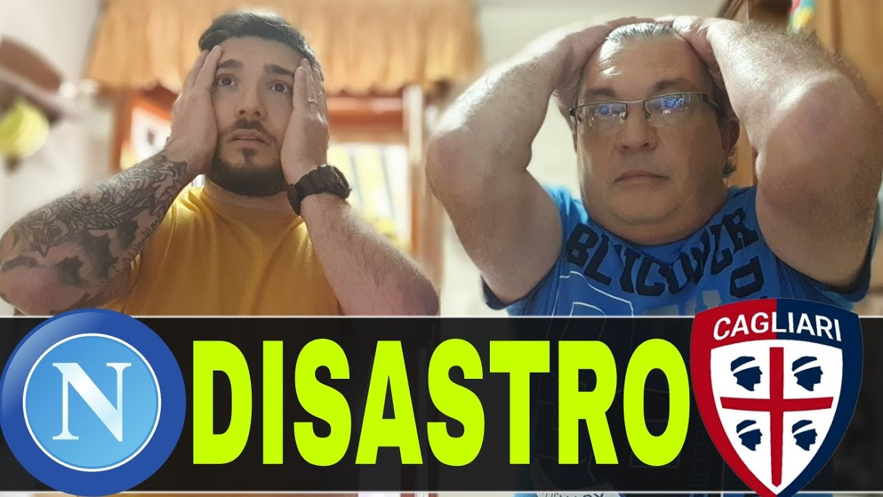 NAPOLI-CAGLIARI 1-1 [DISASTRO NAPOLI] LIVE REACTION!!!!!!!!