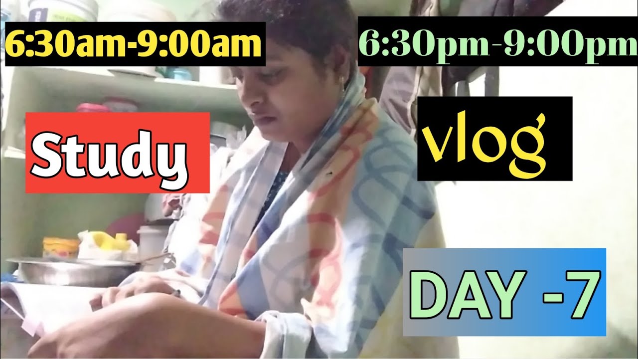 5 Hours study Routine of study -series 📚 Day- 7ll week -1 complete 📜