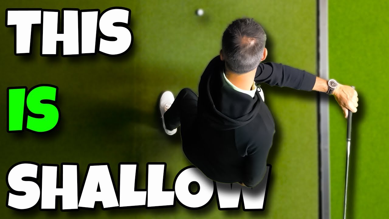 ONE Simple Change For A SHALLOW Downswing!