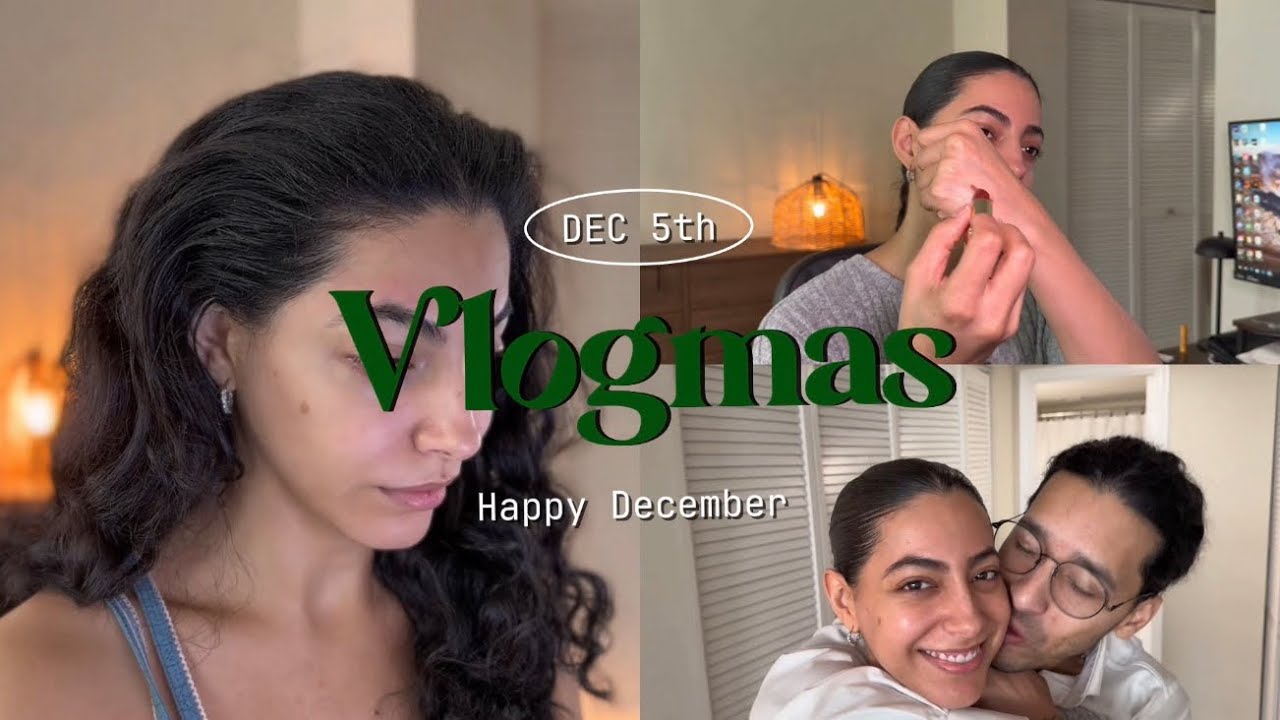Vlogmas, день 5 | Моя утренняя рутина + Распаковка большой посылки с подарками